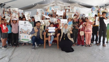 Juzoor Brings Smiles to Children Through Recreational and Mental Health Support Activities