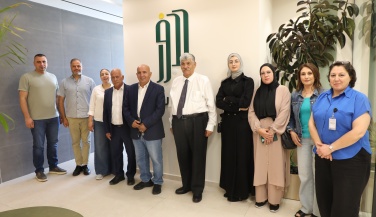 Beit Fajjar Municipality delegation visits Juzoor to discuss cooperation in health and environment.