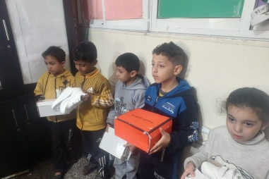 أدخلوا الدفء لأطفال غزة الآن مع اقتراب فصل الشتاء