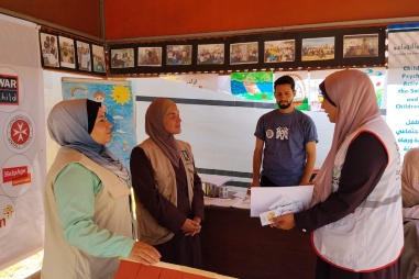 Juzoor Participates in MHPSS Exhibition in Gaza