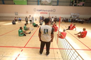 Unbreakable Will | Amputees Playing Sitting Volleyball in Gaza