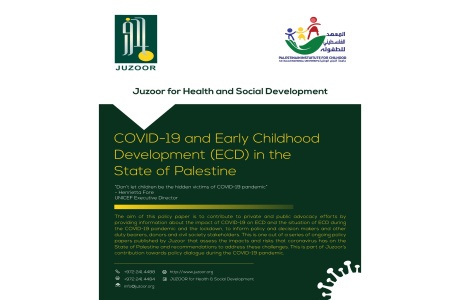 Policy Paper: COVID-19 & Early Childhood Development (ECD) in Palestine