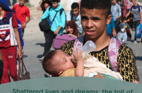 Nov 2024: Shattered lives and dreams: the toll of the war on Gaza on young people