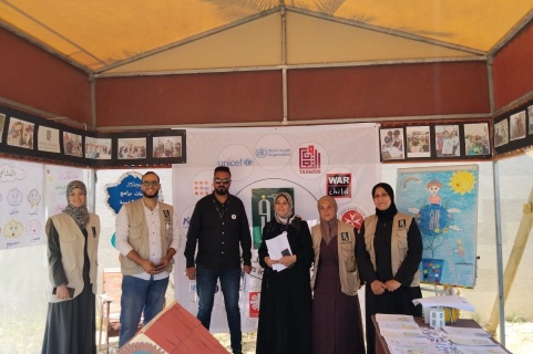 Juzoor Participates in MHPSS Exhibition in Gaza