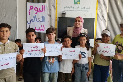 Juzoor Brings Smiles to Children Through Recreational and Mental Health Support Activities