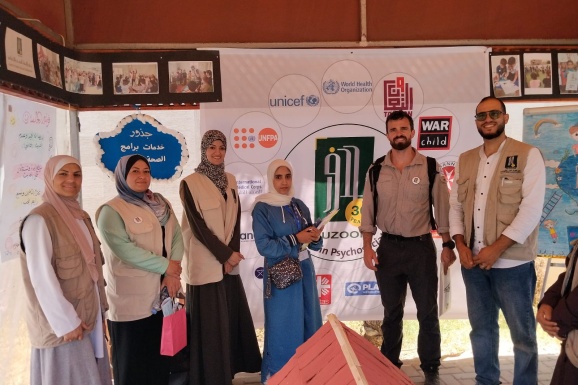 Juzoor Participates in MHPSS Exhibition in Gaza