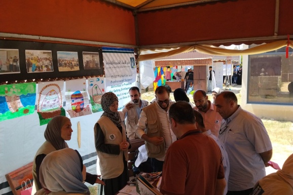 Juzoor Participates in MHPSS Exhibition in Gaza